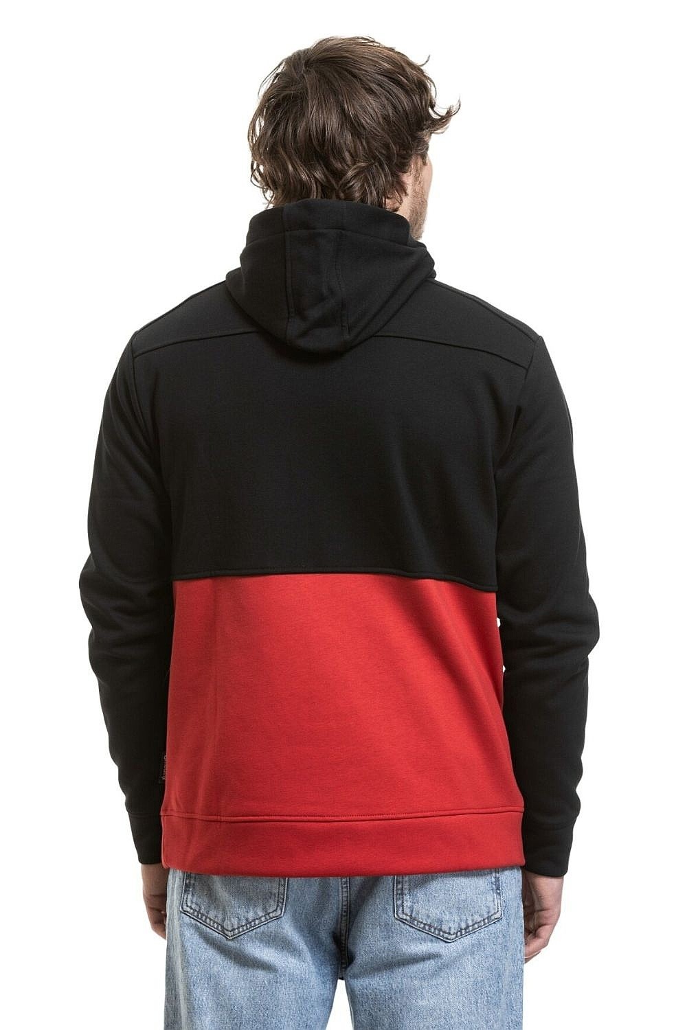 mikina Meatfly Tason - Red Light/Silver - men´s