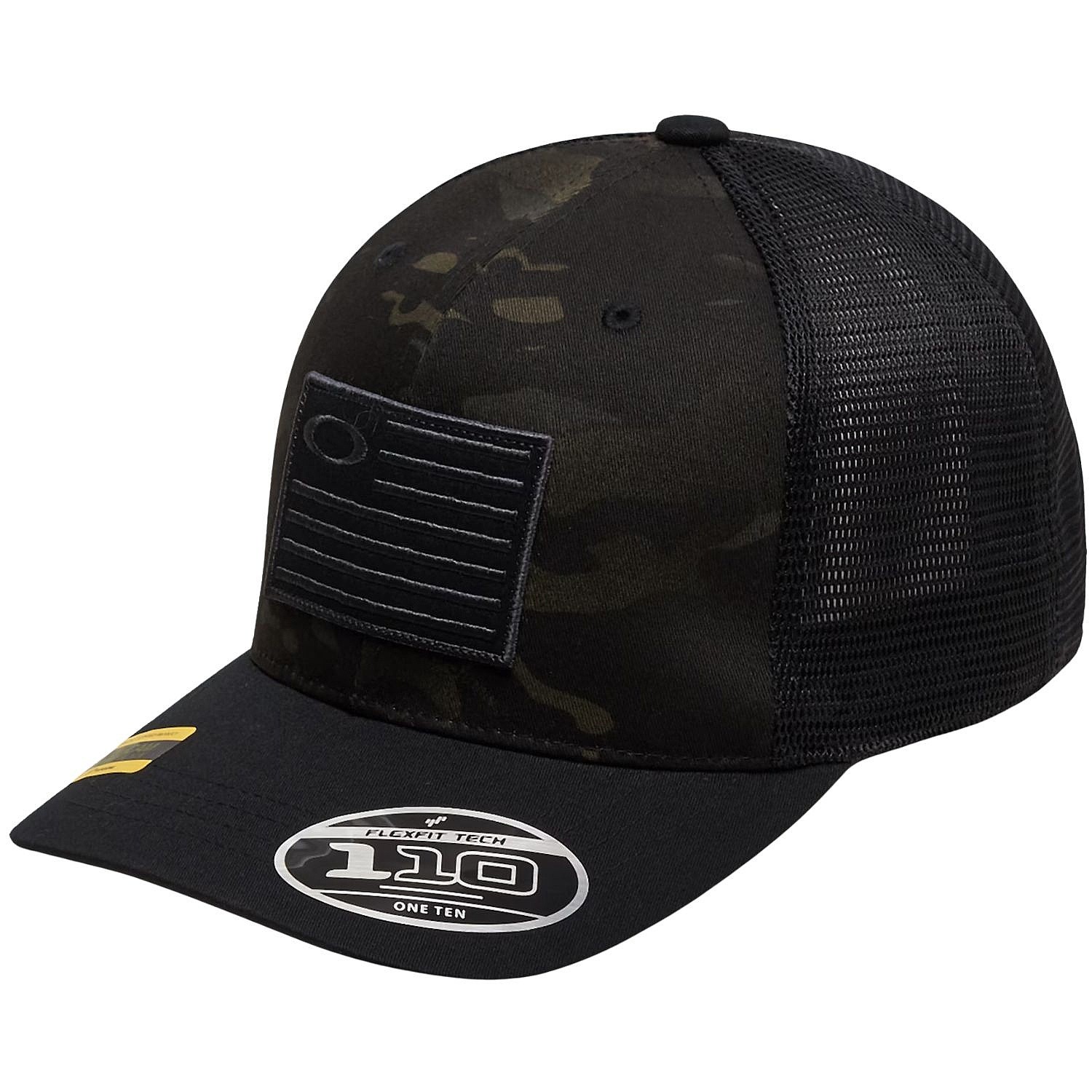 Kappe Oakley SI Multicam Flag 110 Snapback Trucker - Black Multicam - men´s
