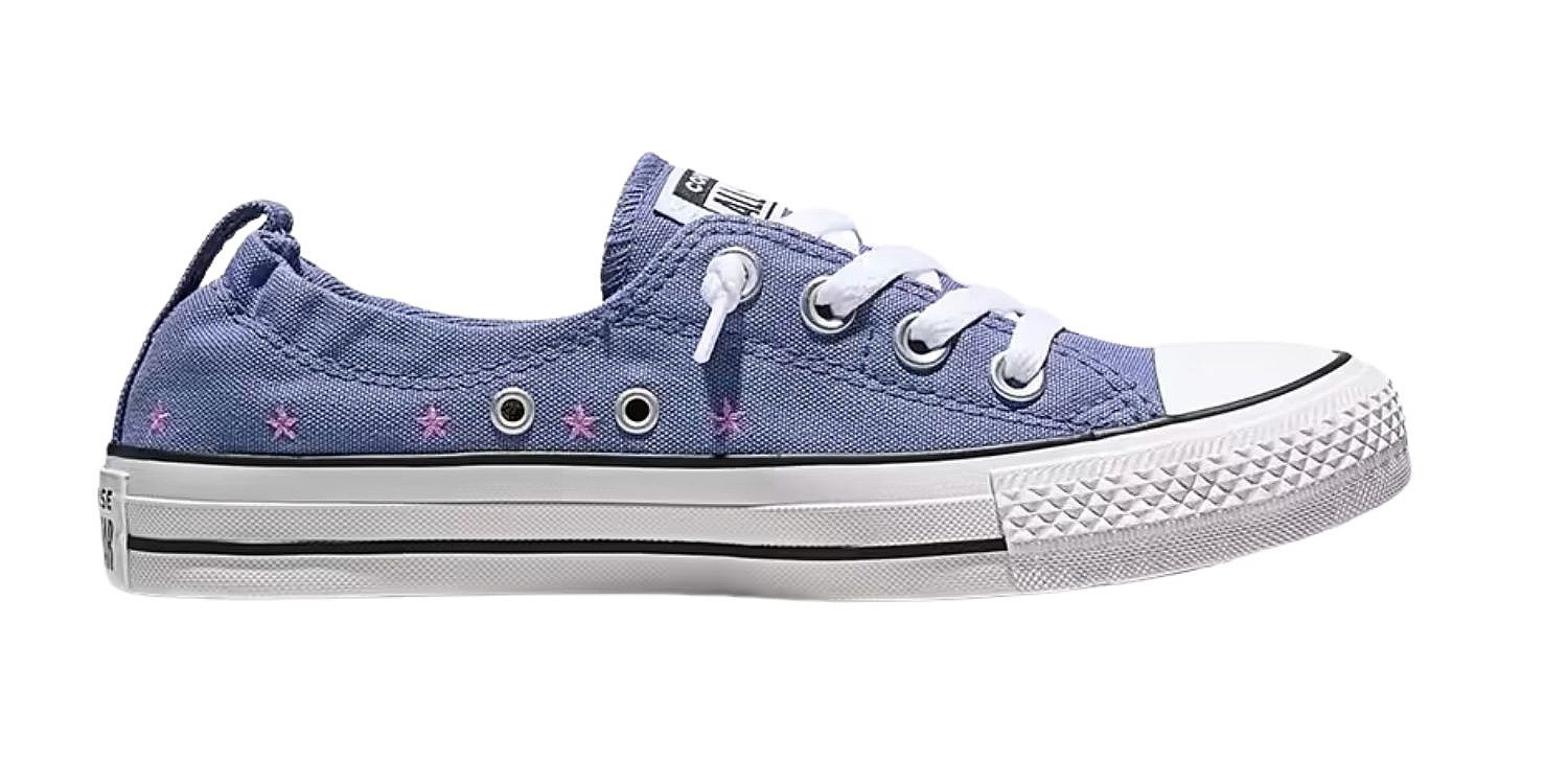 shoes Converse CTAS Shoreline Embroidered Stars Slip - A16058/Indigo Storm - women´s