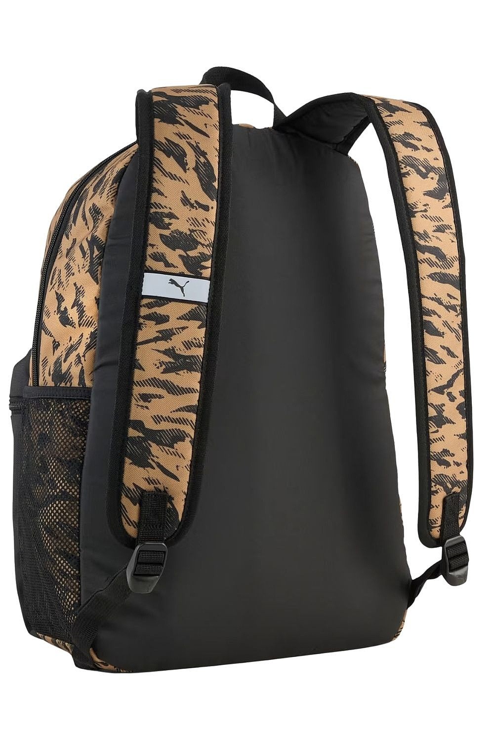 mochila Puma Phase AOP - Puma Black/Gold Puma No1