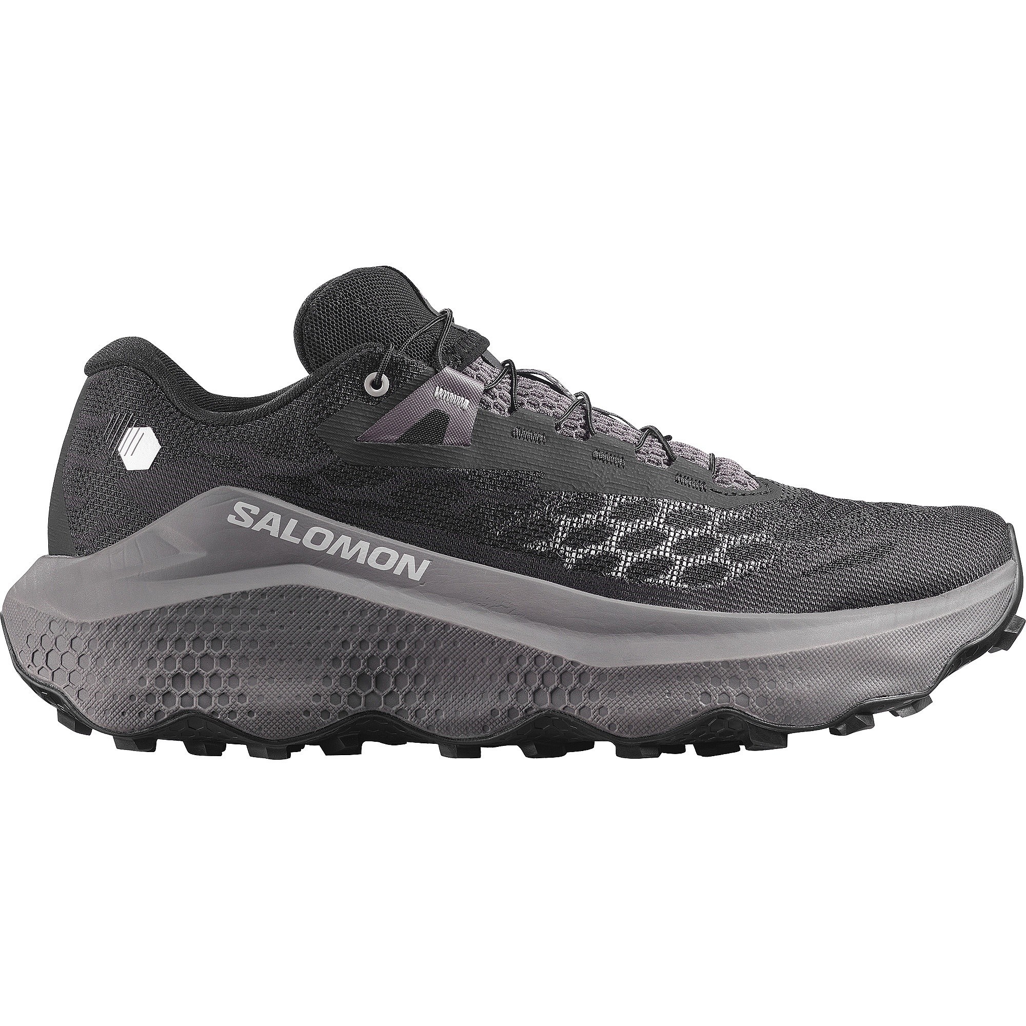 topánky Salomon Ultra Glide 4 - Black/Dark Gull Gray/Silver Cloud - men´s