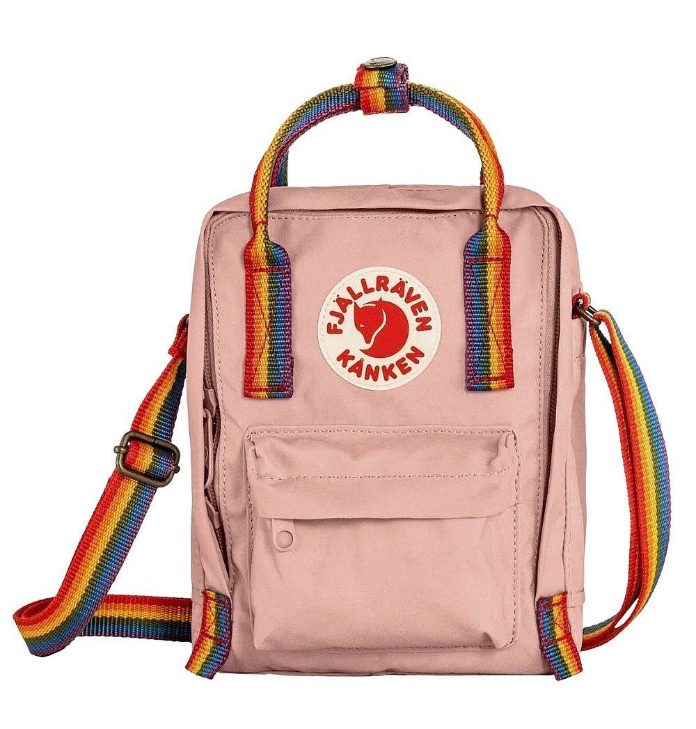 Rucksack Fjällräven Kanken Rainbow - 302/907 Chalk Rose/Rainbow