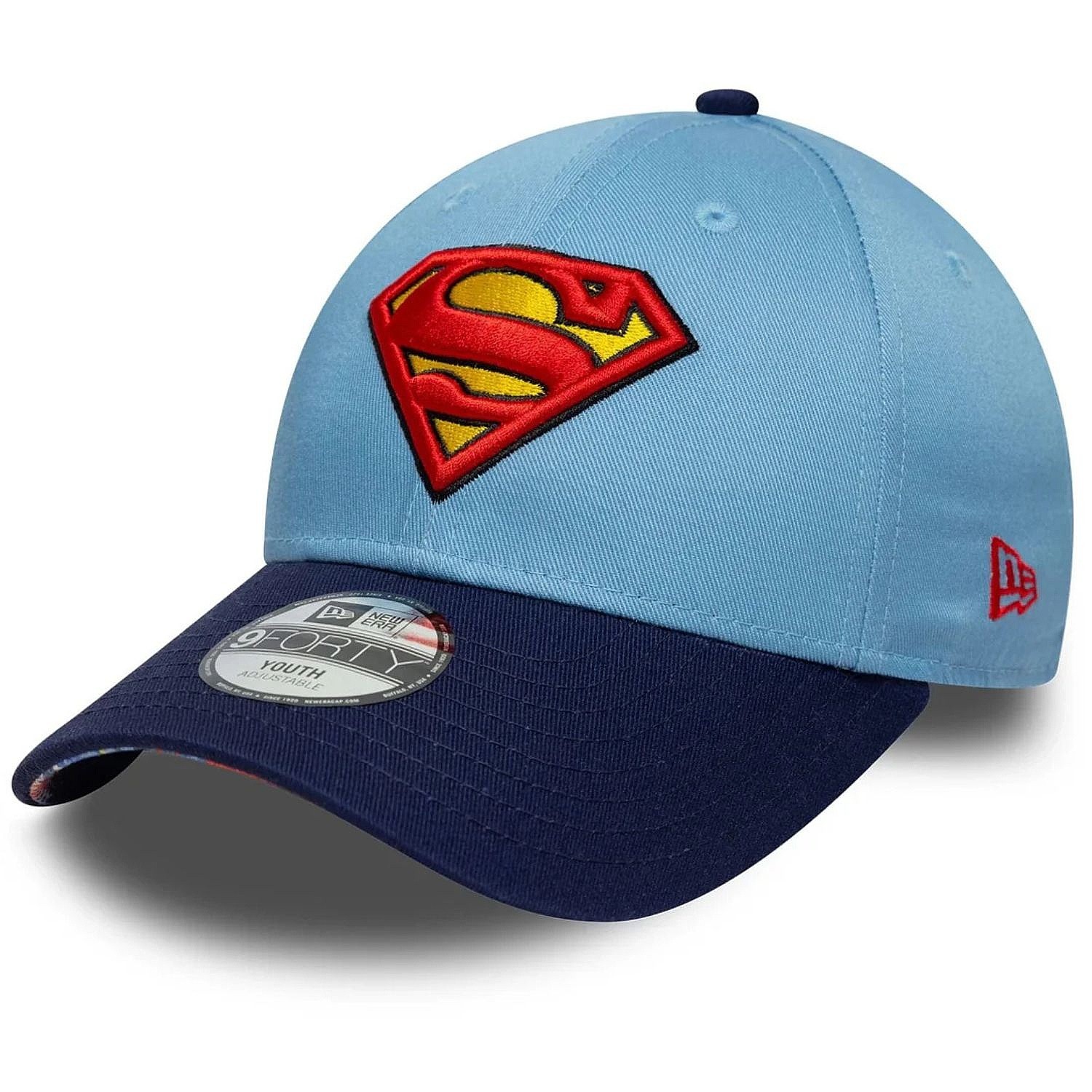 šiltovka New Era 9FO DC Warner Bros Superman Child - Sky Blue/Navy - kid´s