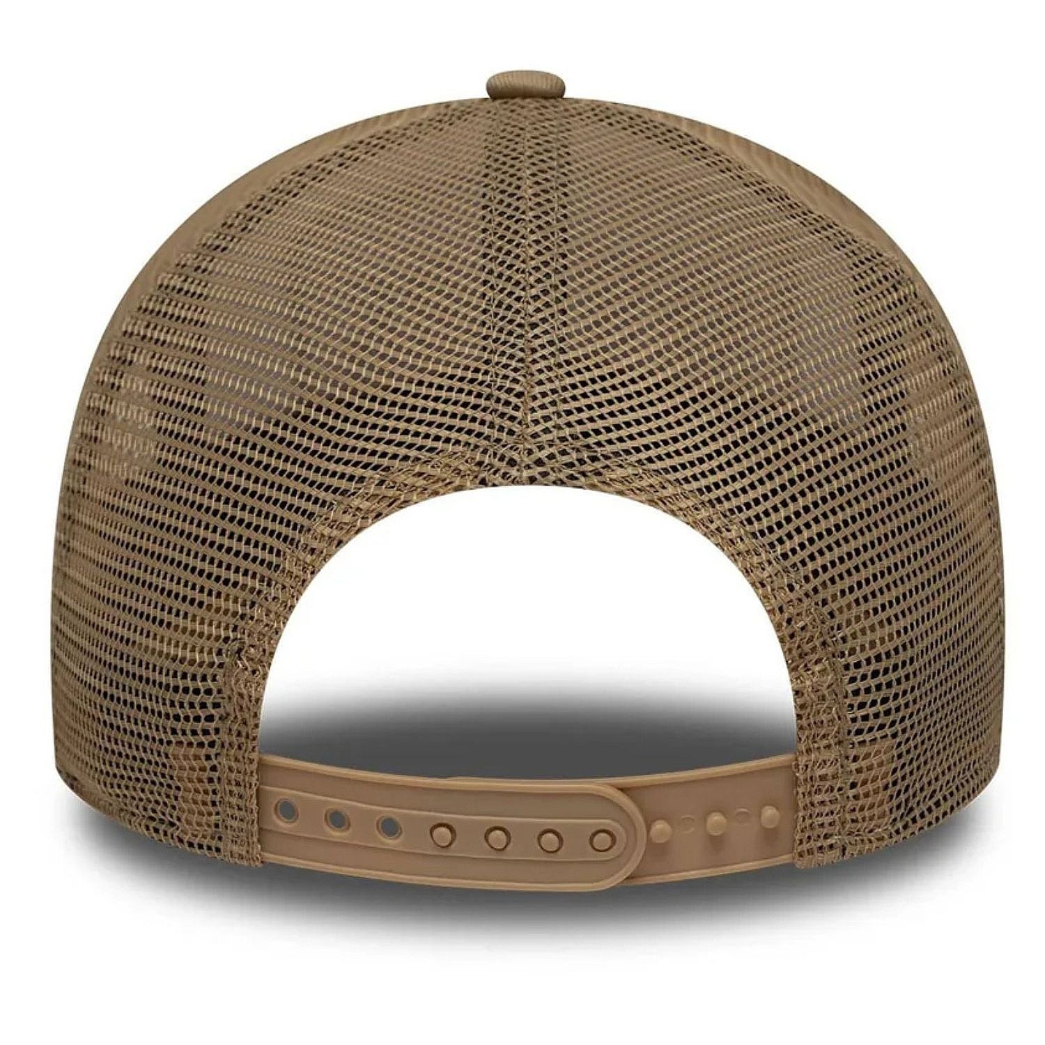 šiltovka New Era 9FO AF Location Patch Trucker Branded - Camel/White - men´s