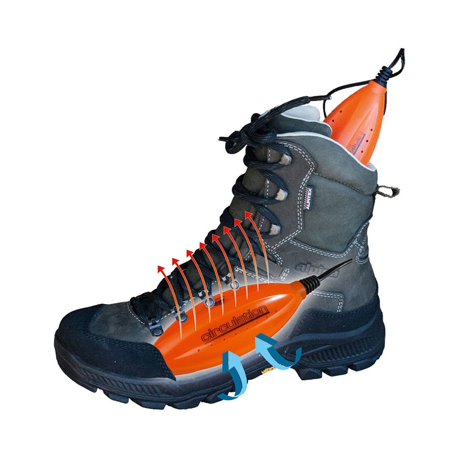 dryer Alpenheat Circulation Universal 2 In 1 - Orange