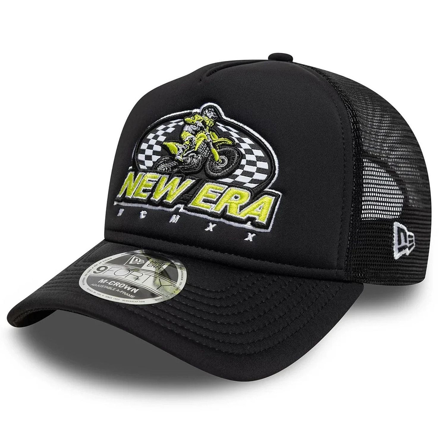 kšiltovka New Era 9FO M-Crown AF Graphic Trucker Branded - Black