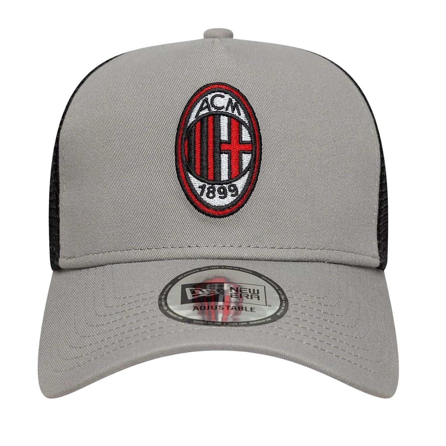 Kappe New Era 9FO AF Patch Trucker AC Milan - Gray - men´s