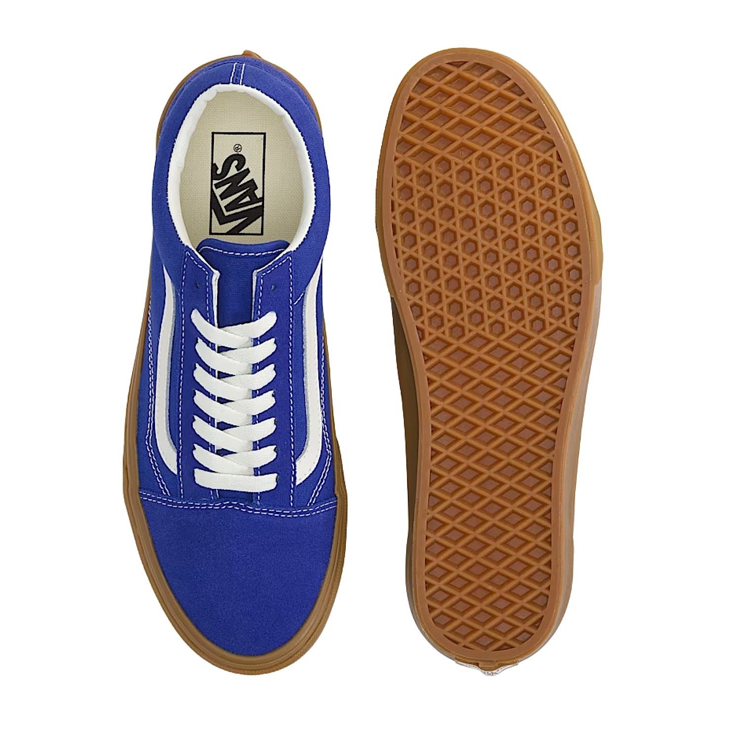 boty Vans Old Skool - Gum Royal Cobalt