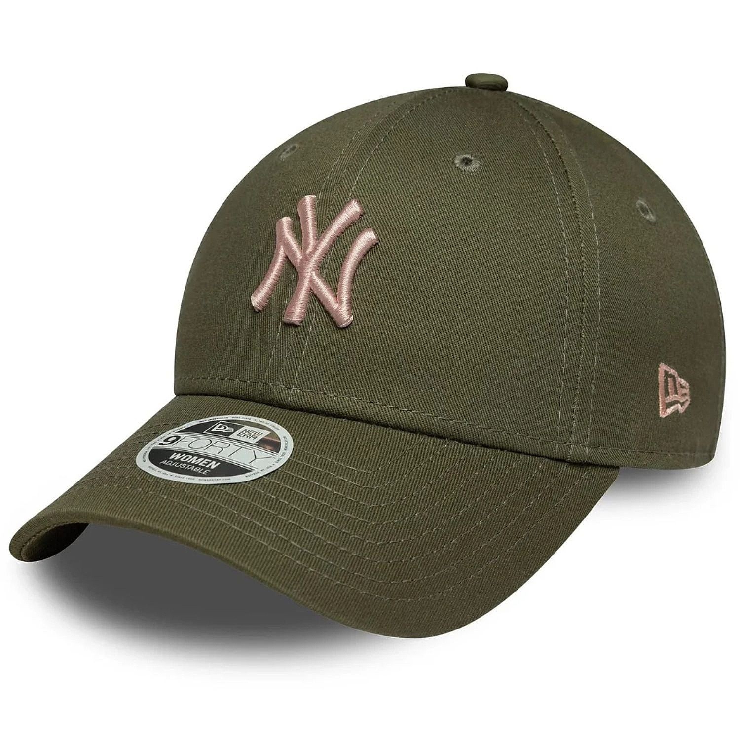 šiltovka New Era 9FO League Essential Midi MLB New York Yankees - New Olive - women´s