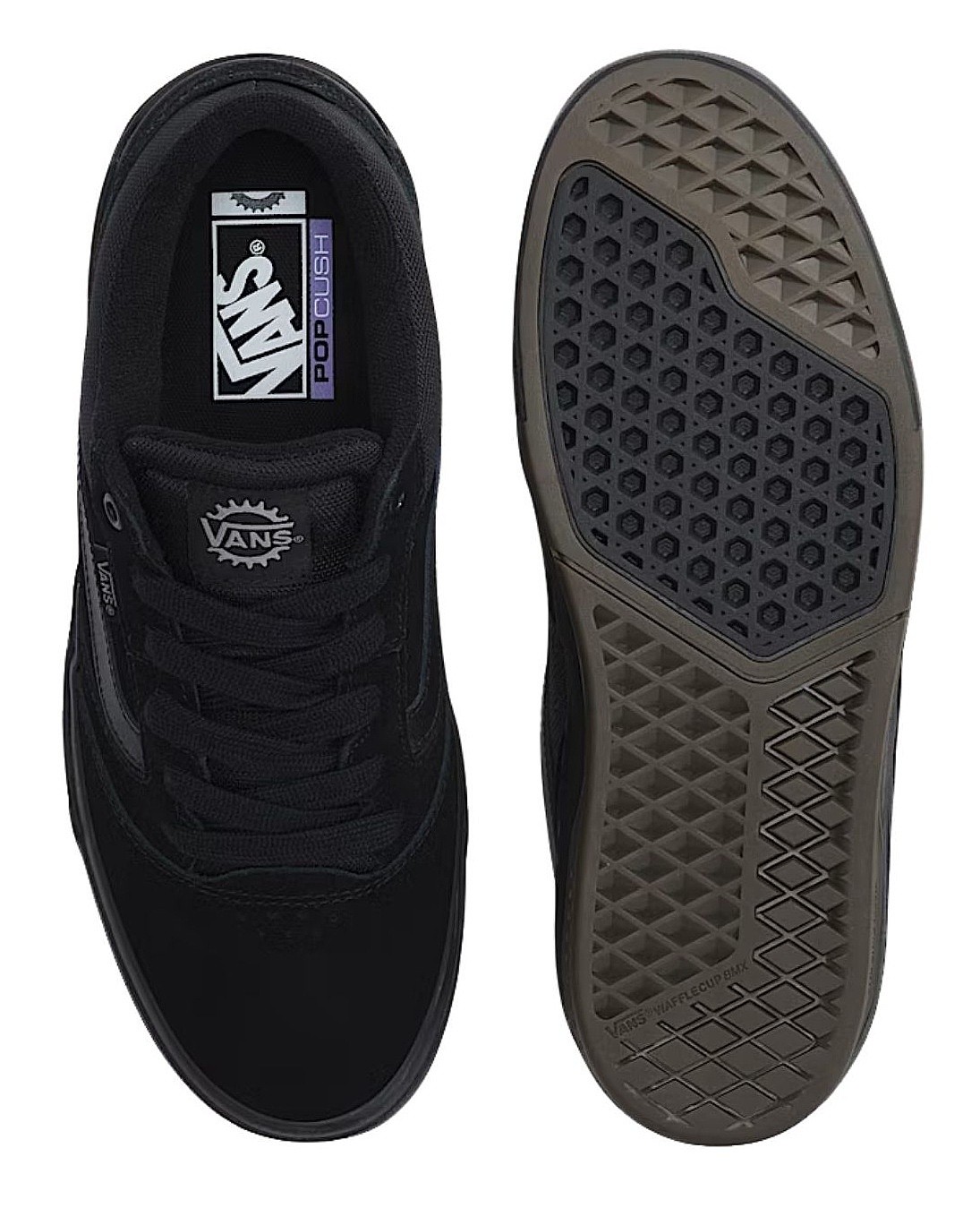 обувь Vans Bmx Proof Wafflecup - Black/Black - men´s