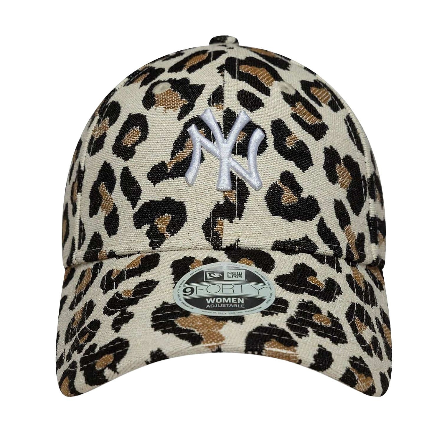 šiltovka New Era 9FO Leopard Midi MLB New York Yankees - Camel/Brown - women´s