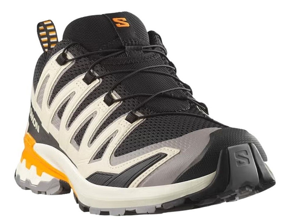boty Salomon XA Pro 3D V9 - Black/Gull/Turmeric