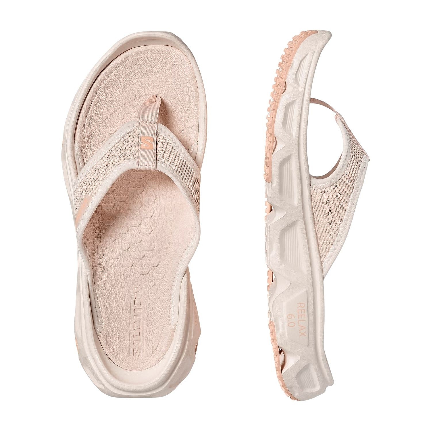 žabky Salomon Reelax Break 6.0 W - Tapioca/Vanilla Ice/Almond Cream - women´s