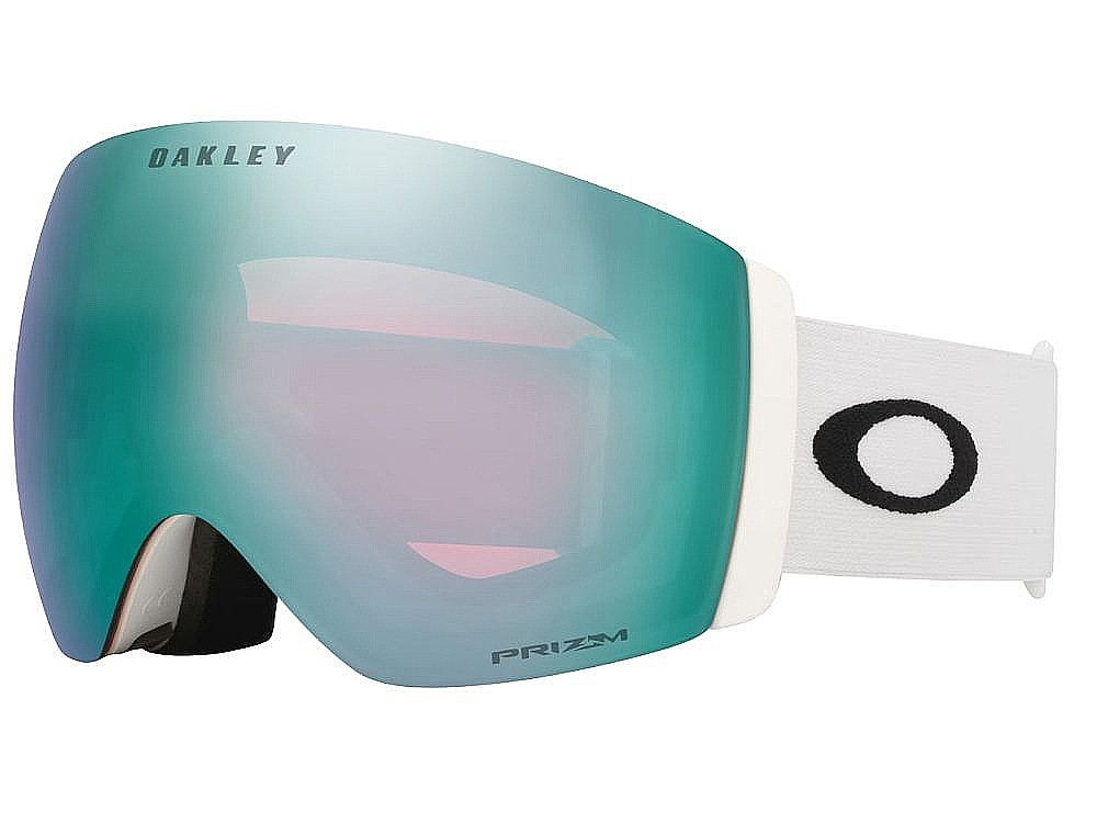 Skibrille Oakley Flight Deck PRO L - Matte White/Prizm Sapphire & Prizm Sage Go