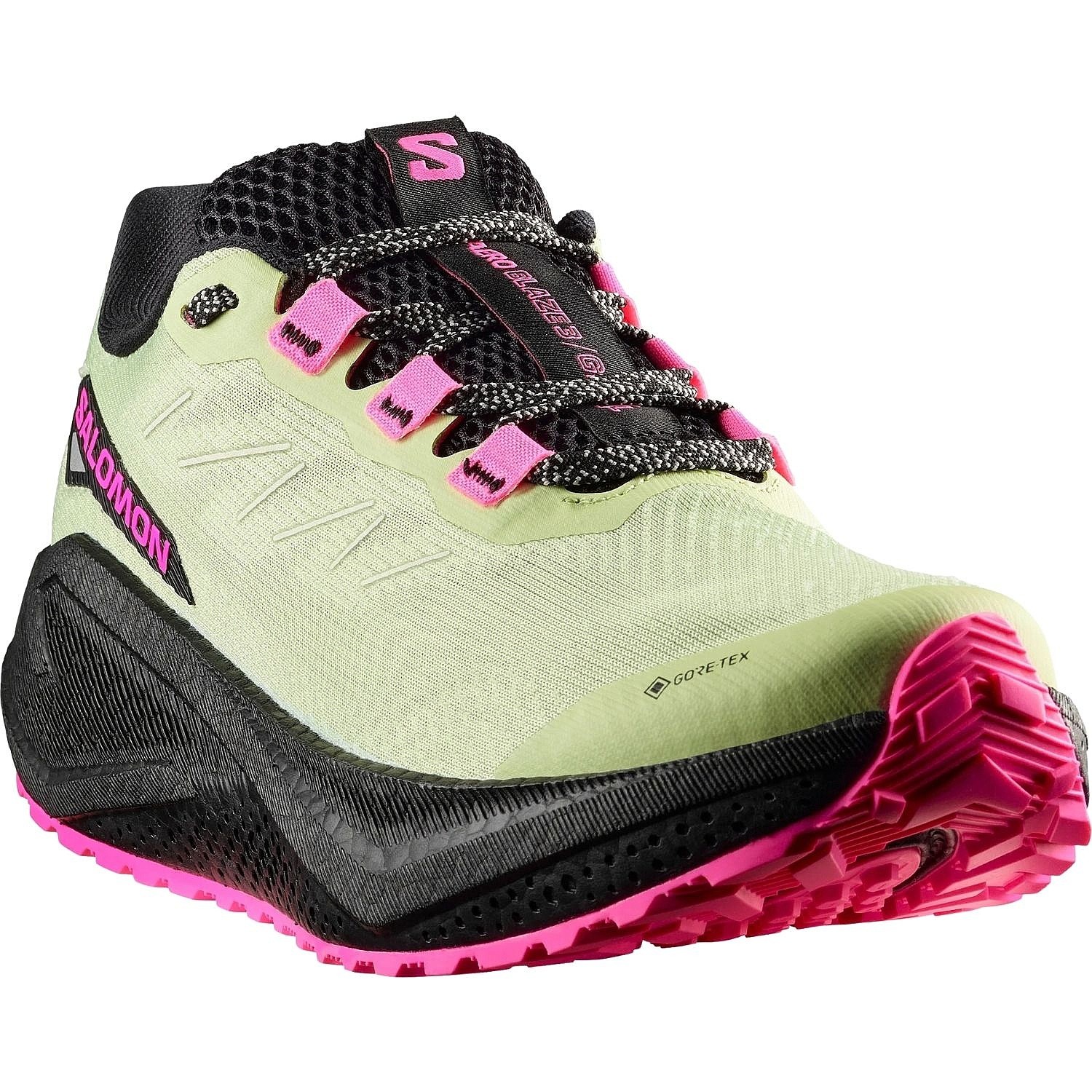 topánky Salomon Aero Blaze 3 Grvl GTX - Butterfly/Black/Knockout Pink - women´s