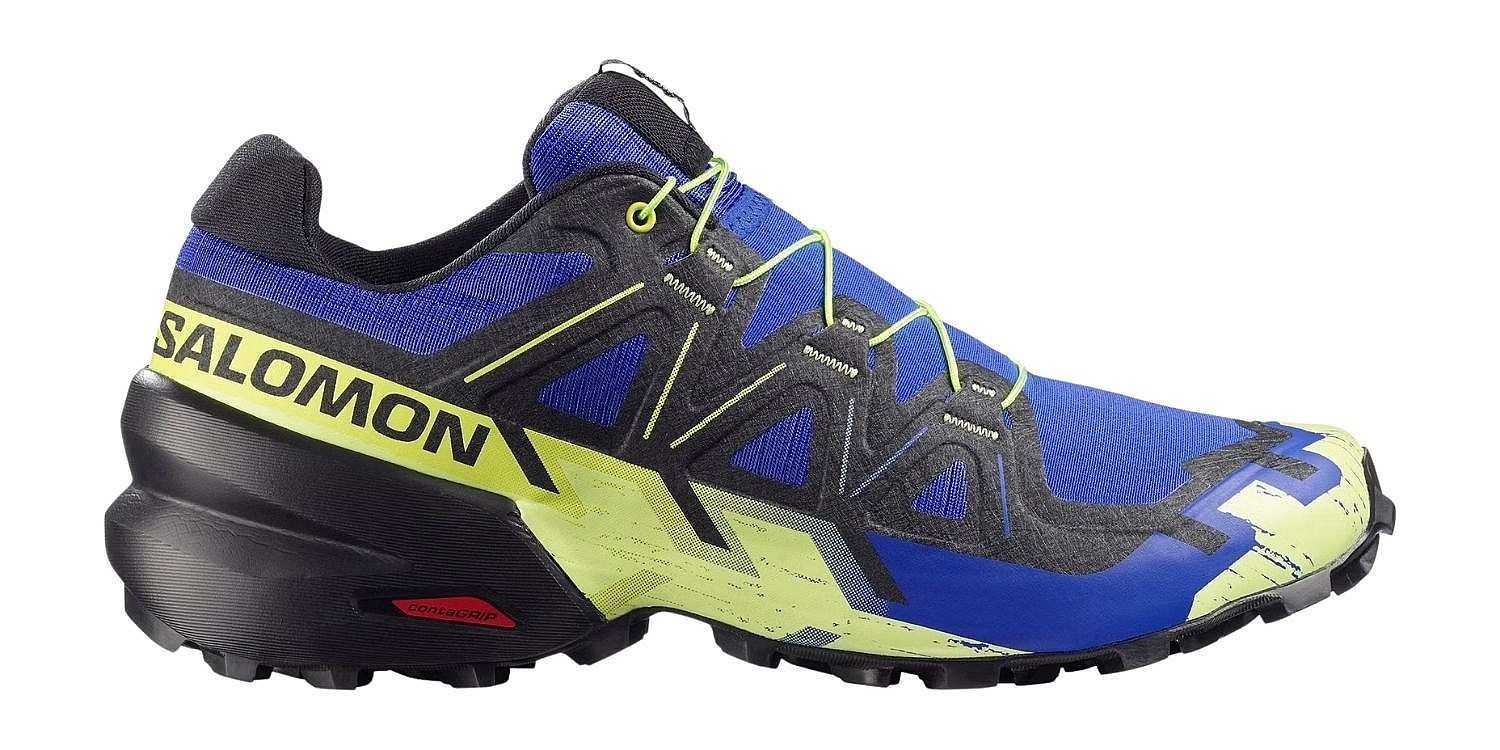 topánky Salomon Speedcross 6 - Bluing/Black/Acid Lime - men´s