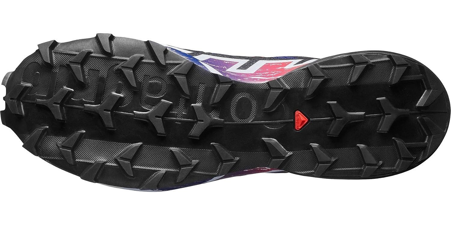 topánky Salomon Speedcross 6 GTX Equipe - Surf The Web/Fiery Red/White