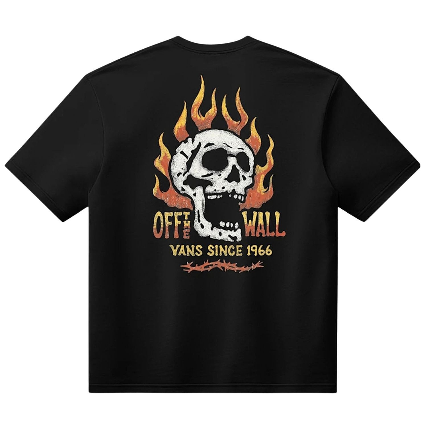 tricou Vans Off The Wall Fever - Black - men´s