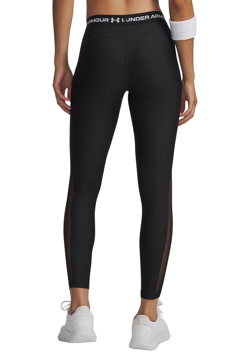 polainas Under Armour HeatGear Mesh - Ultimate Black/White - women´s