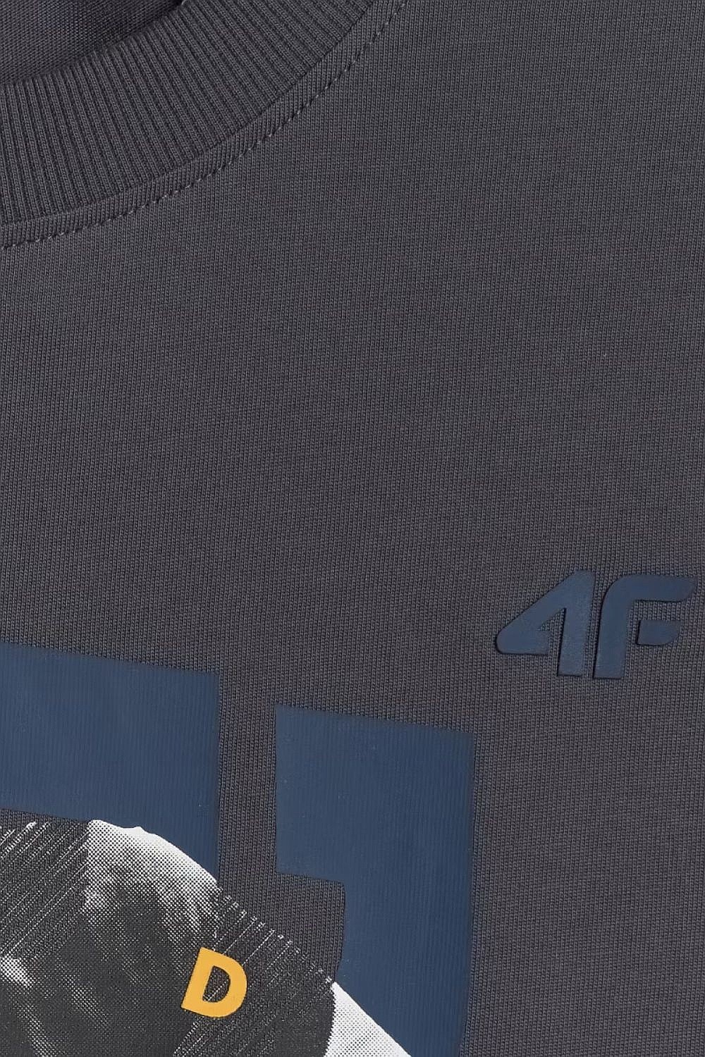 tricou 4F 4FWSS26TTSHM3330 - 22S/Anthracite - men´s