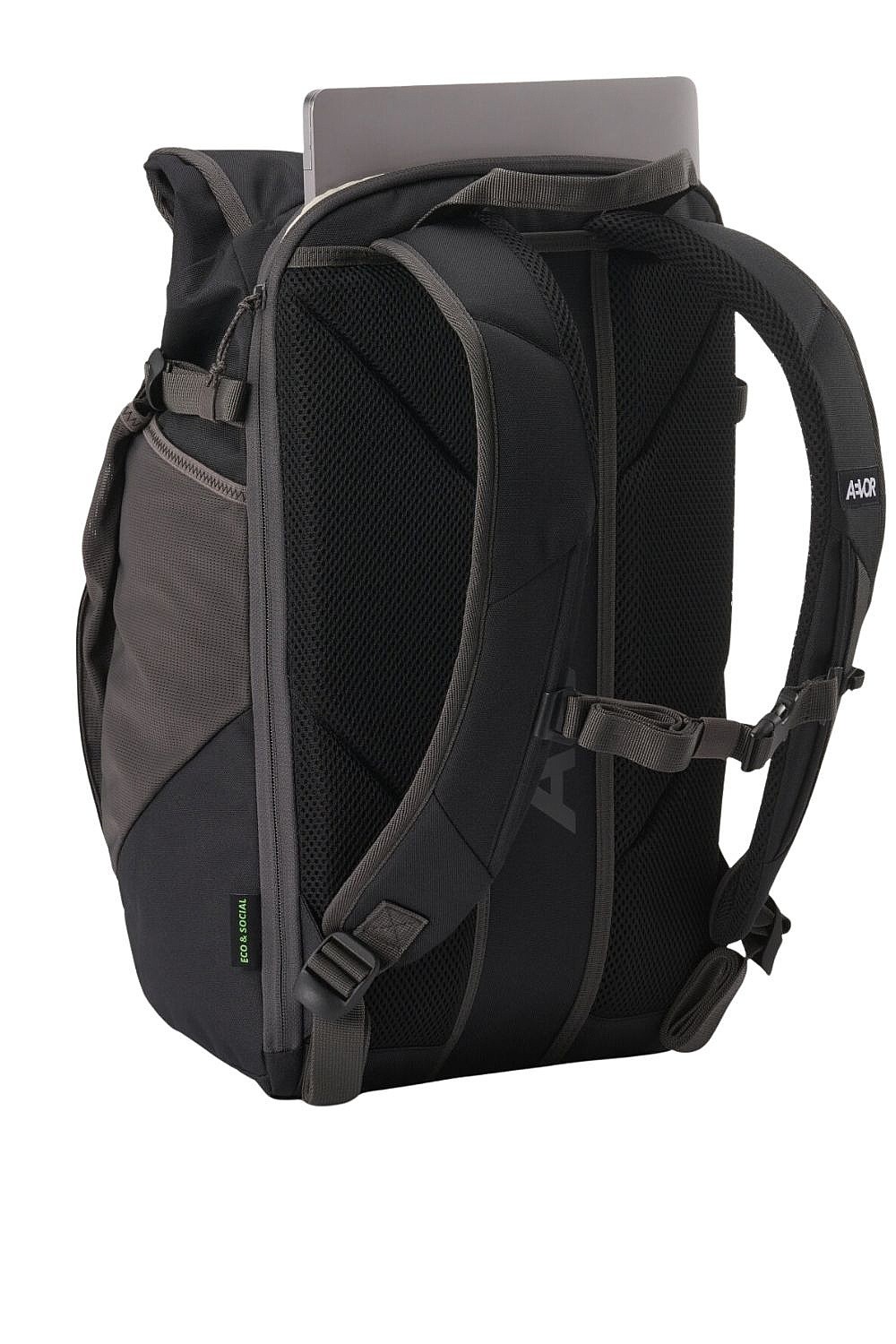 batoh Aevor Roll Pack 2.0 - Black Charcoal