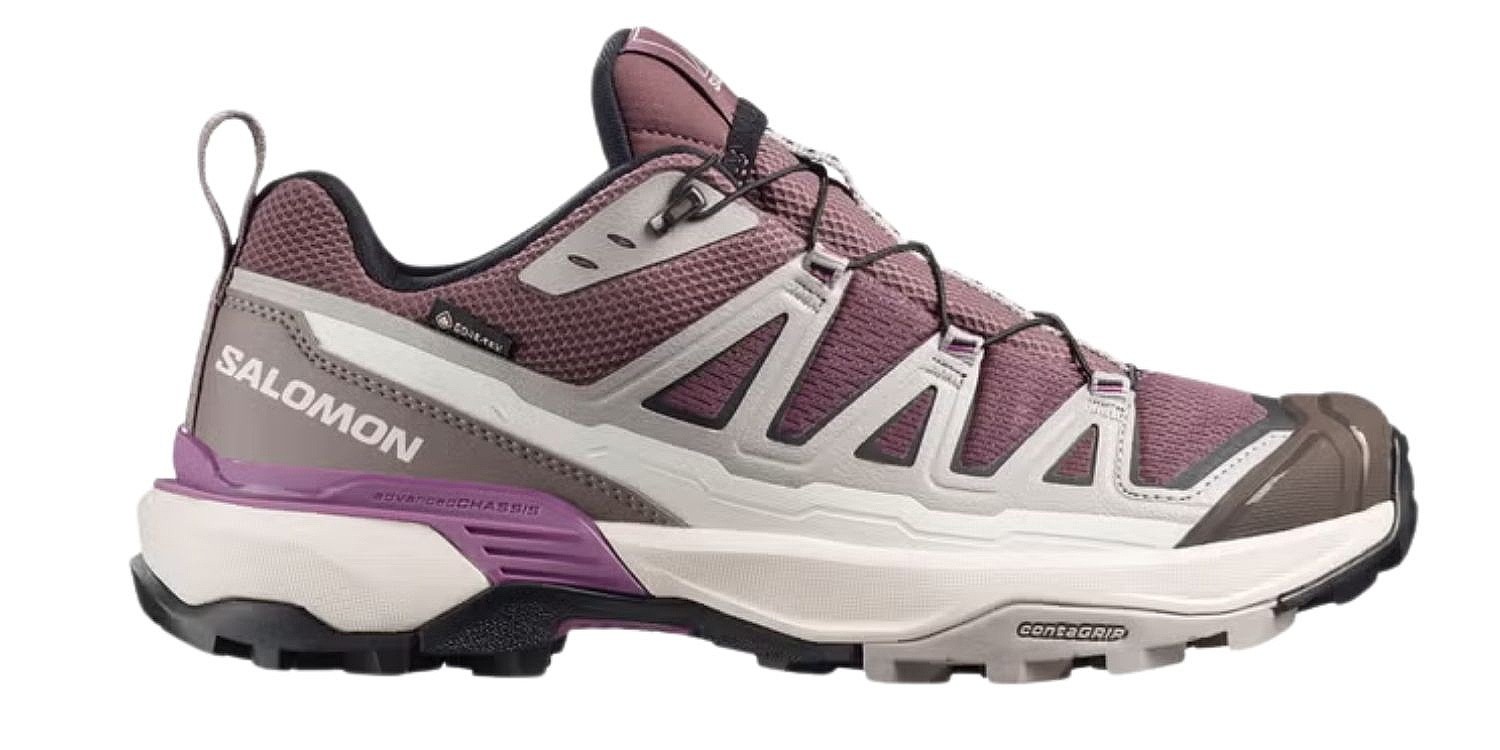boty Salomon X Ultra 360 Edge GTX W - Huckle Berry/Paloma