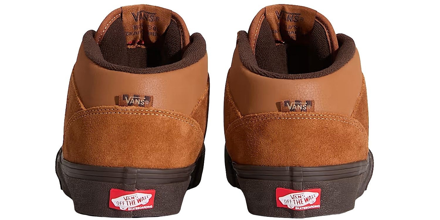 boty Vans Skate Half Cab - Golden Brown/Gum