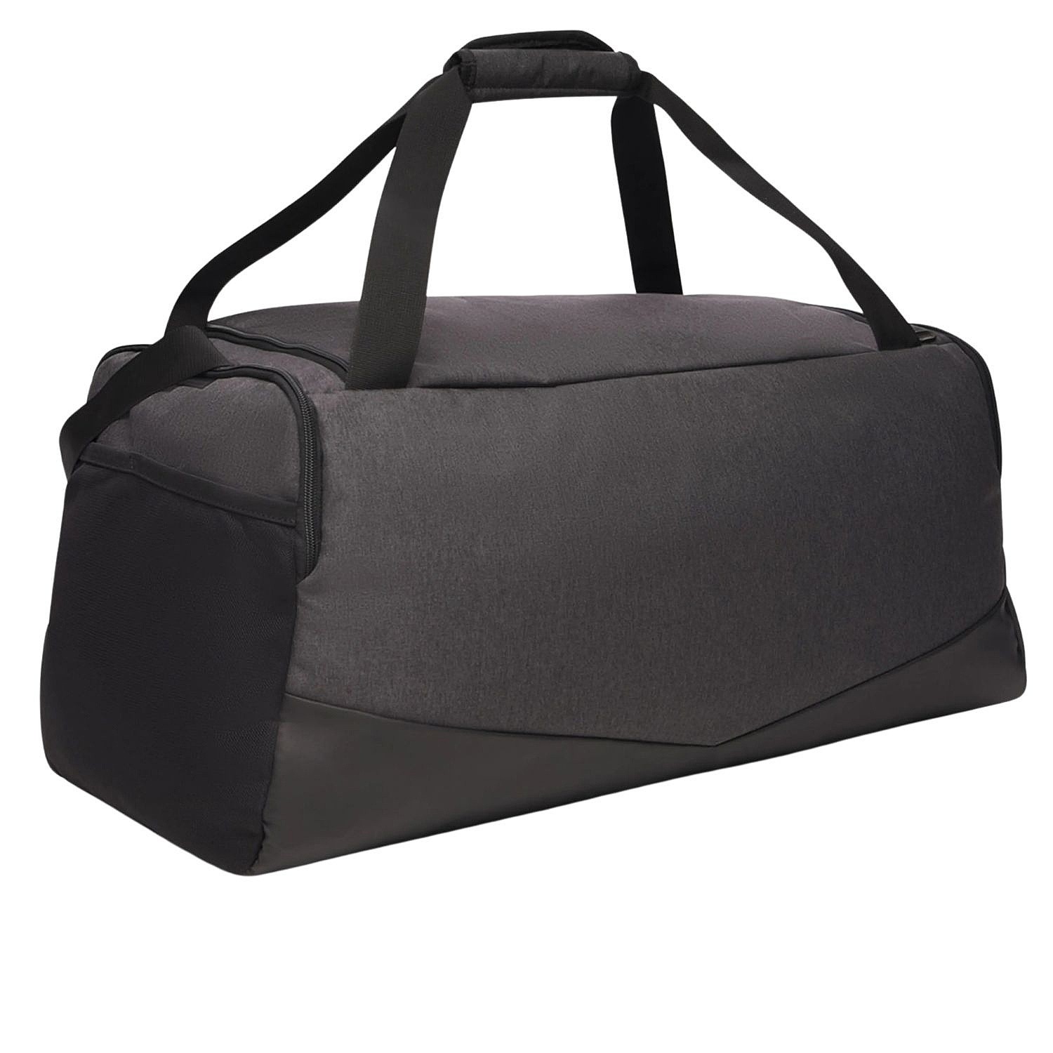 taška Under Armour Undeniable 5.0 MD Duffel - Black Medium Heather/Black/Metallic Silver