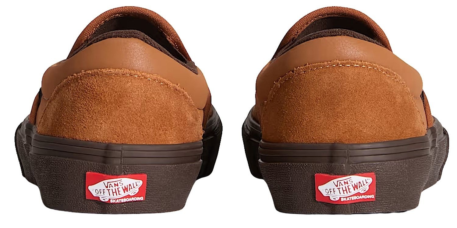zapatos Vans Skate Slip-On - Brown/Gum - men´s
