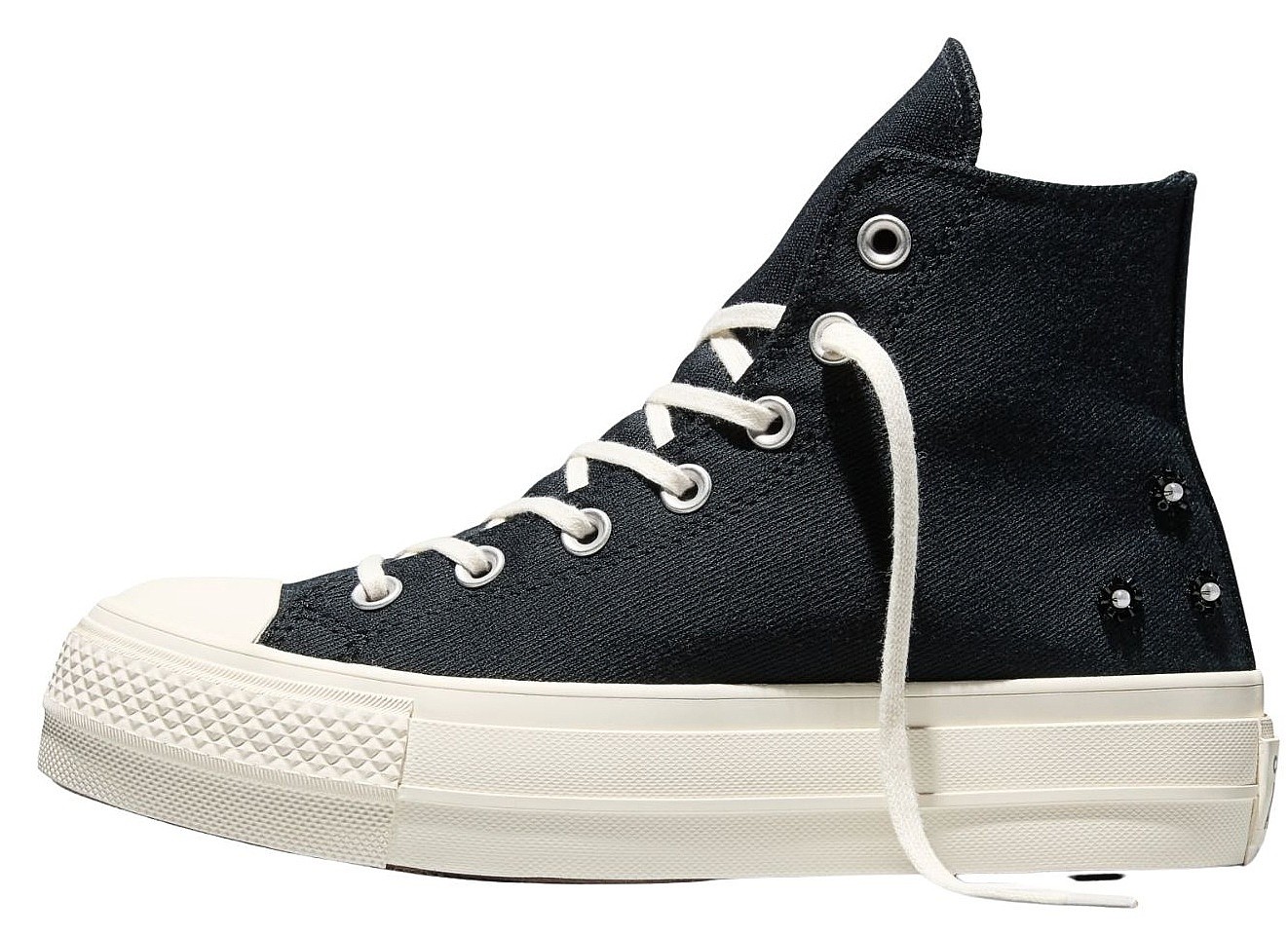 topánky Converse Chuck Taylor All Star Lift Platform Beads Hi - A17787/Black/Black/Egret - women´s