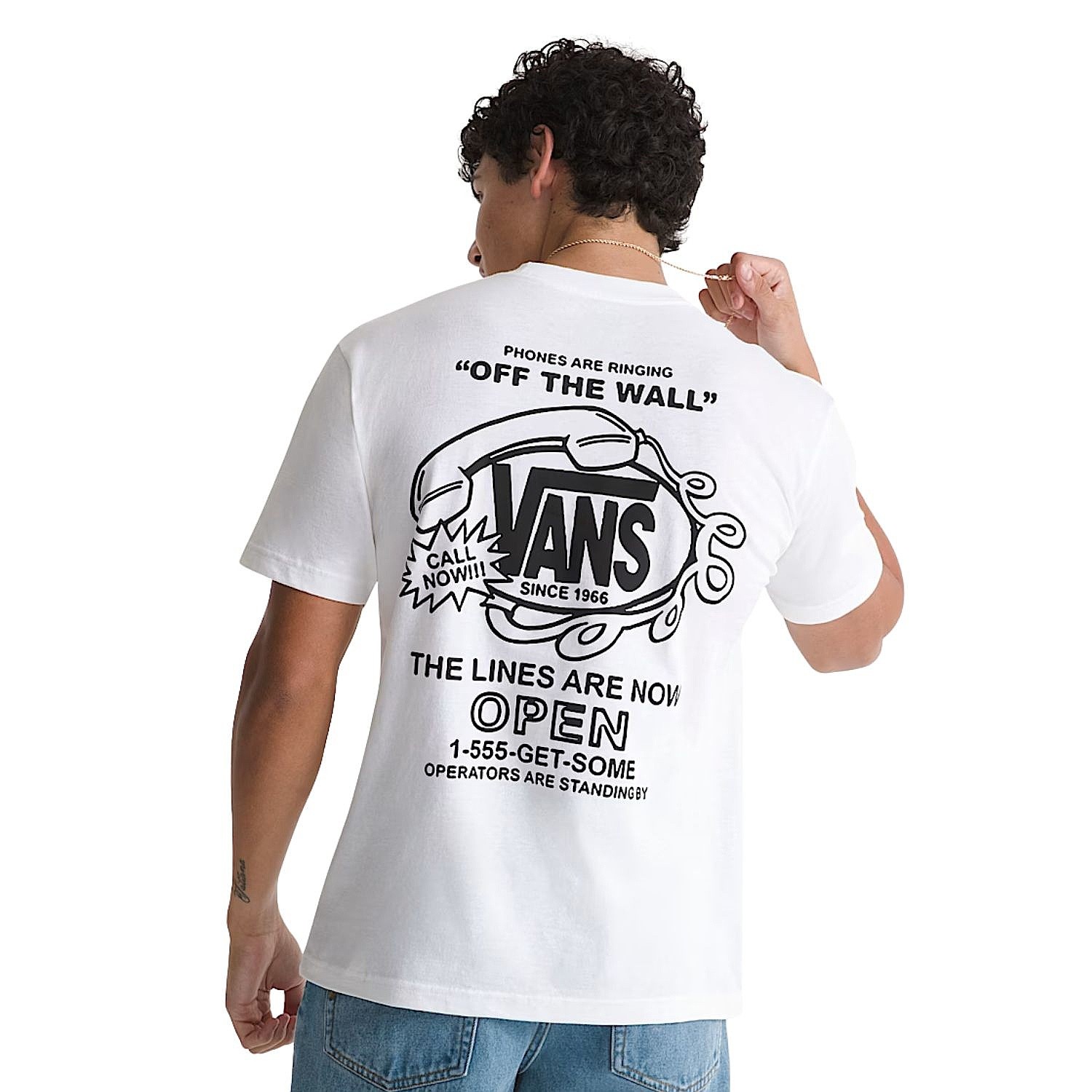 рубашка Vans Hot Lines - White - men´s