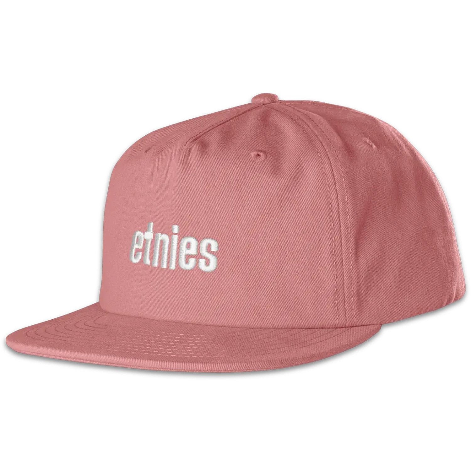 kšiltovka Etnies Icon Embroidery Snapback - Pink