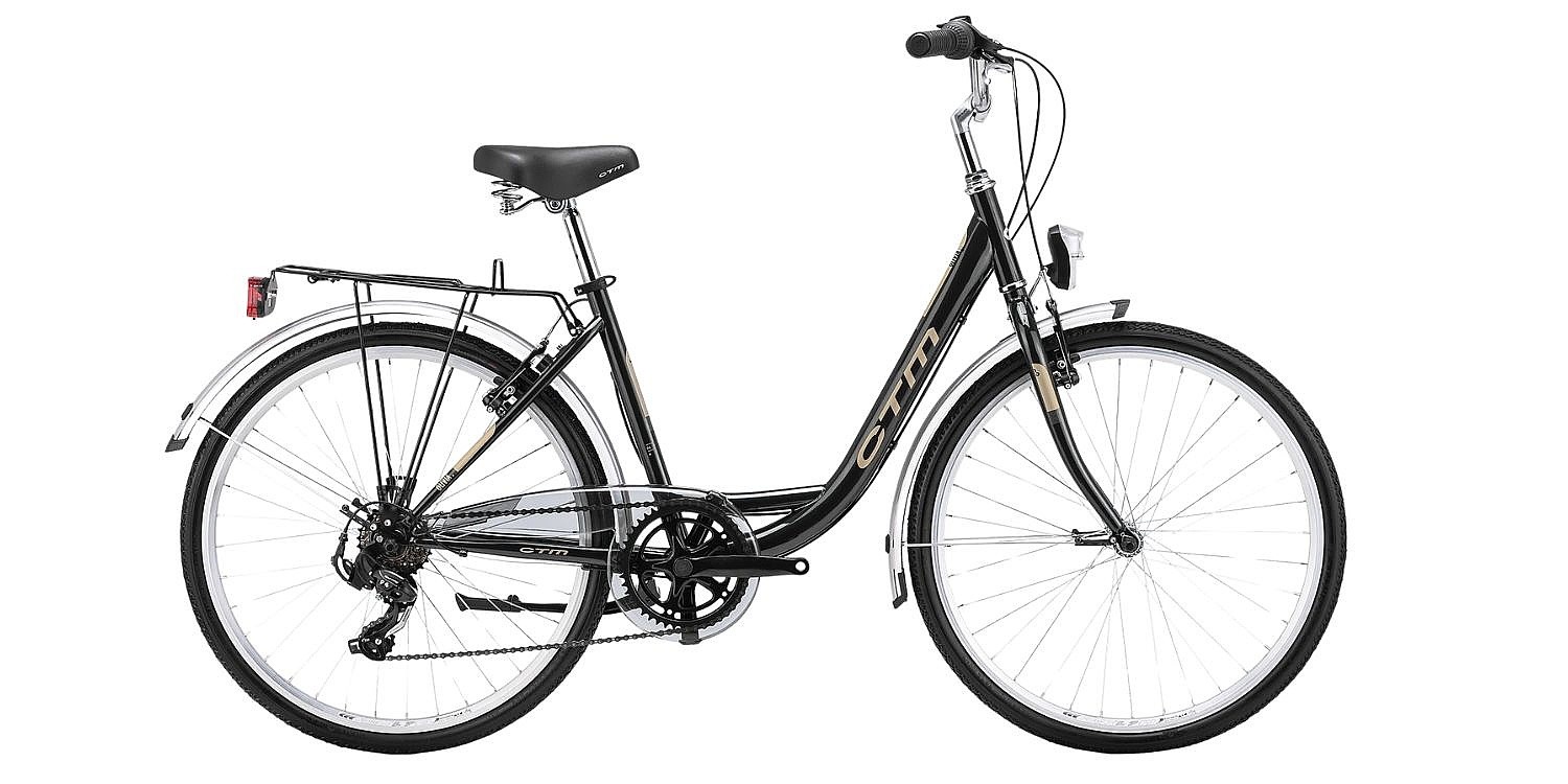 bicykel CTM Olivia 2.0 26" - Matte Black - women´s