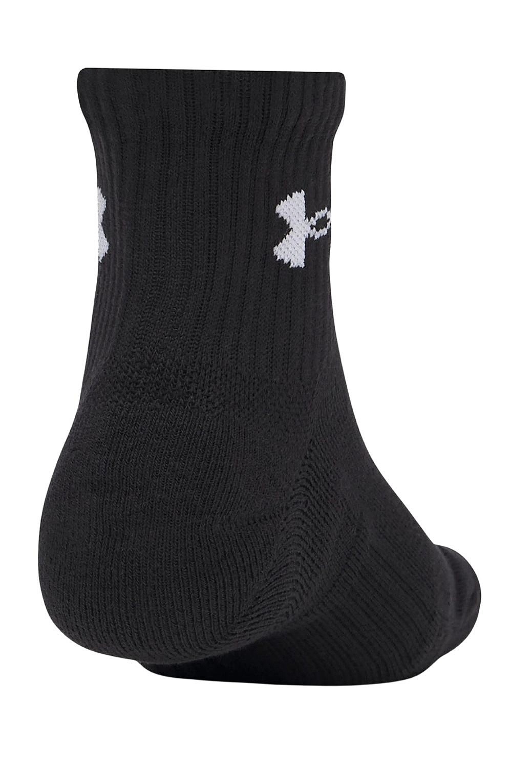 Socken Under Armour Performance Cotton Quarter 3 Pack - Ultimate Black/White
