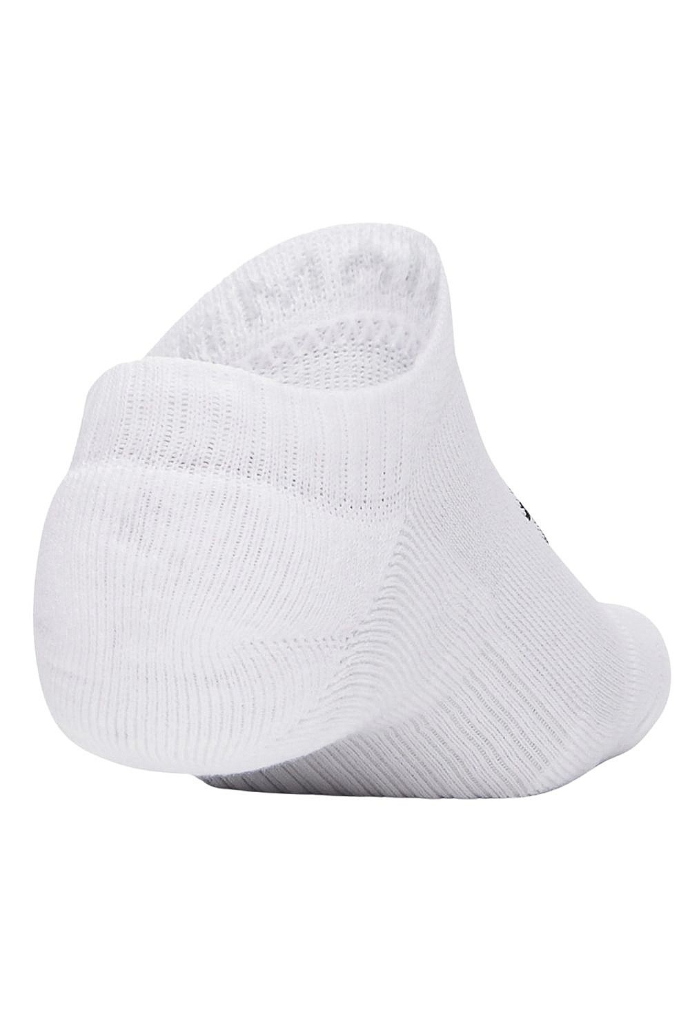 ponožky Under Armour Performance Cotton No Show 3 Pack - White/Steel