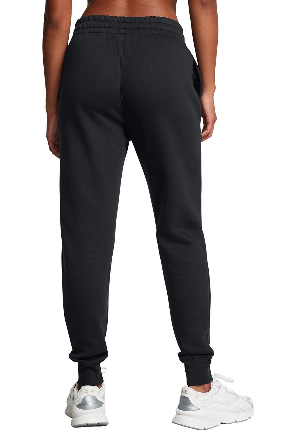 Jogginghose Under Armour Icon Fleece Jogger - Black/White - women´s