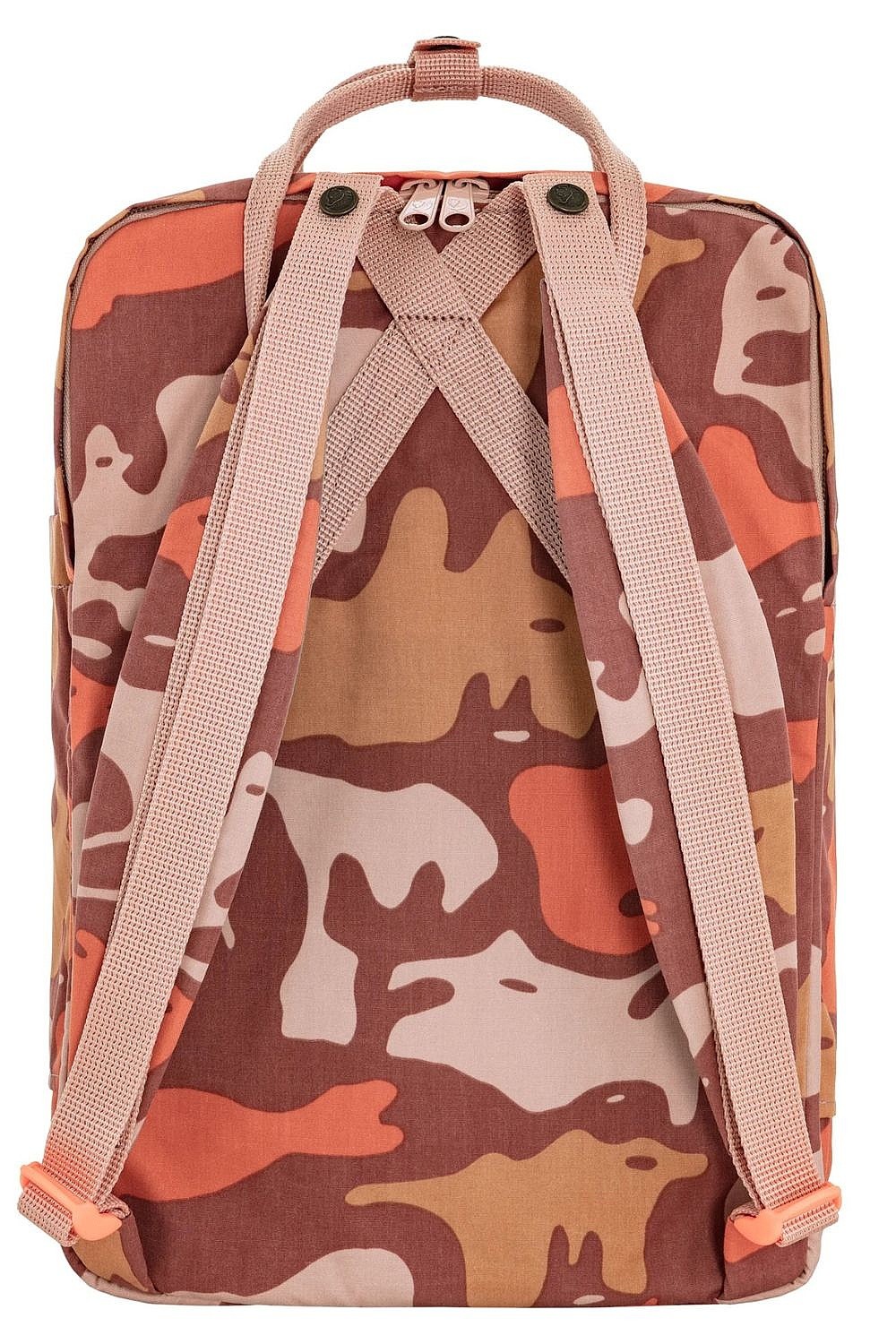 mochila Fjällräven Kanken Graphics Laptop 15 - 302/986 Chalk Rose/Hidden Animals