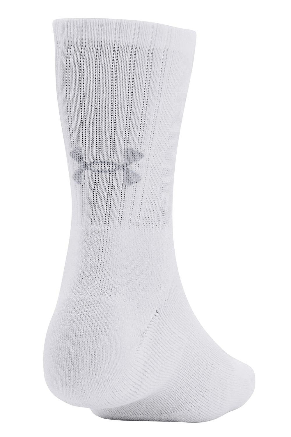 Socken Under Armour 3-Maker Mid Crew 3 Pack - White