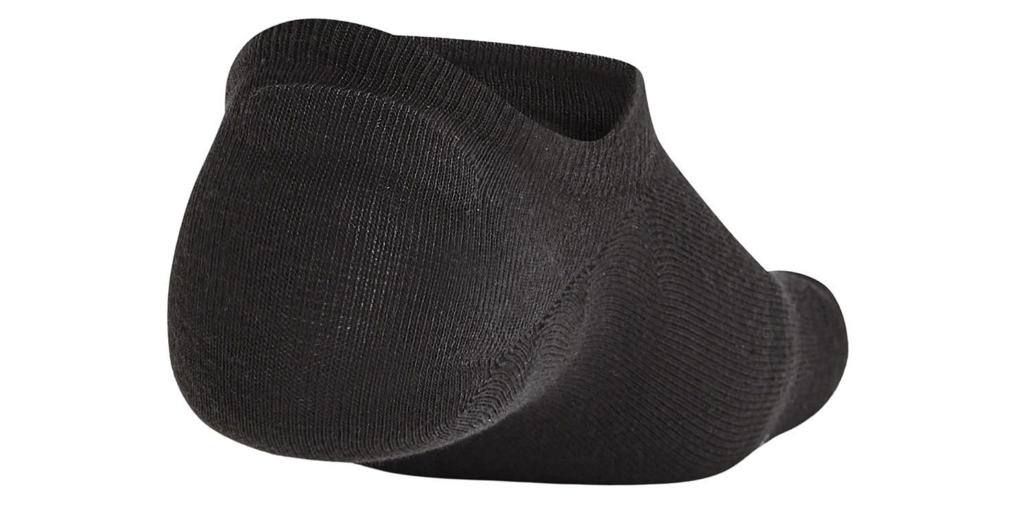ponožky Under Armour Essential Ultra 6 Pack - Black/Halo Gray