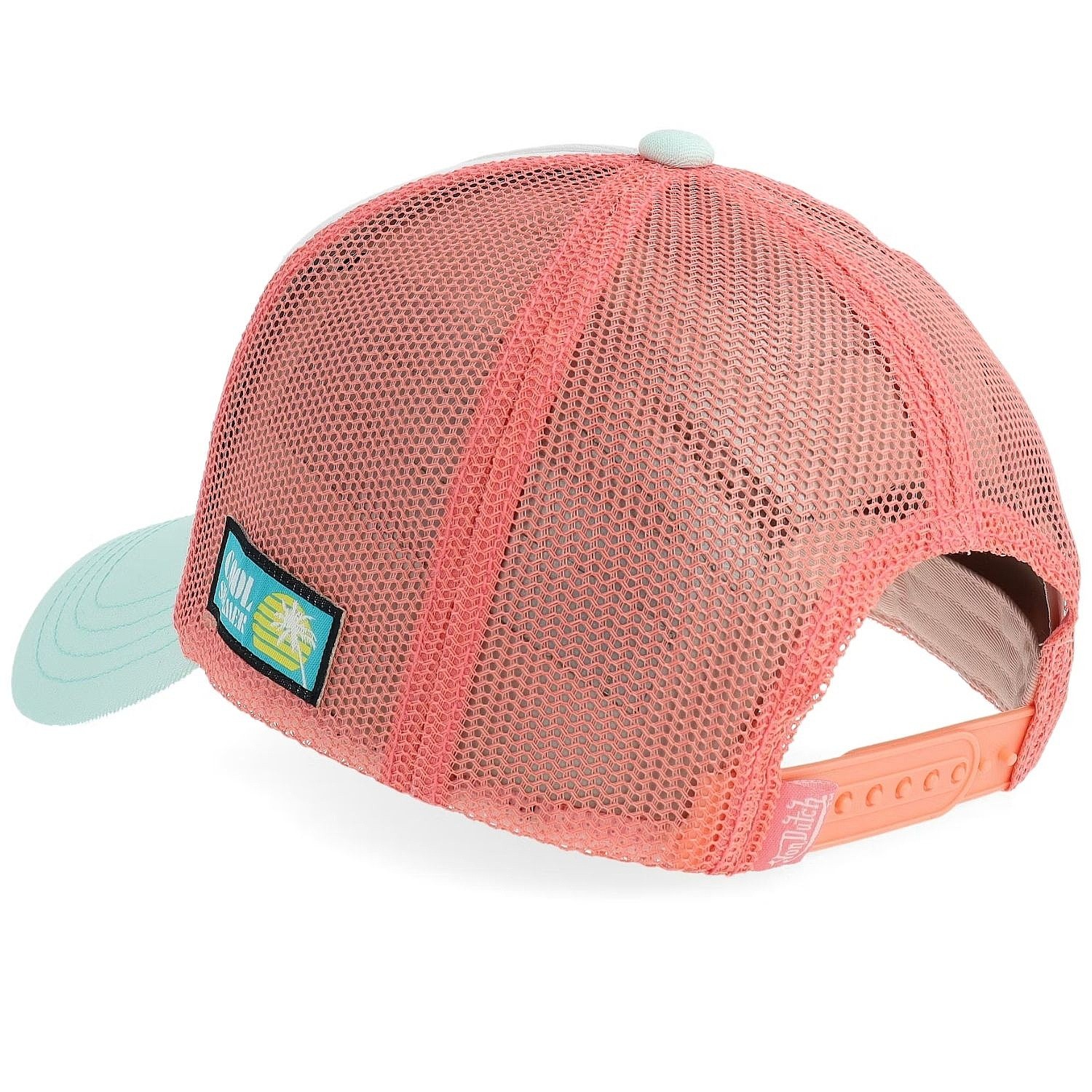 kšiltovka Von Dutch Cool Summer Trucker - Surf 14/White/Mint/Salmon