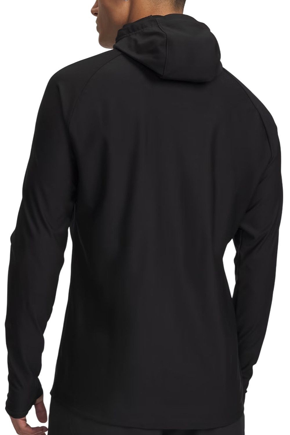 mikina Under Armour Challenger Elite Balaclava - Ultimate Black/Hyper Green