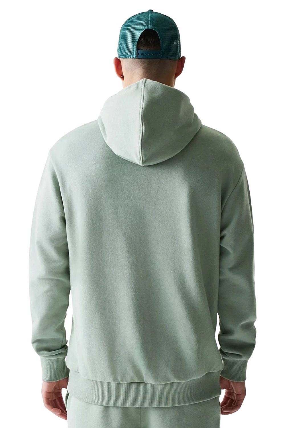 mikina New Era Midi LE Oversize Hoodie FT MLB Los Angeles Dodgers - Everest Green