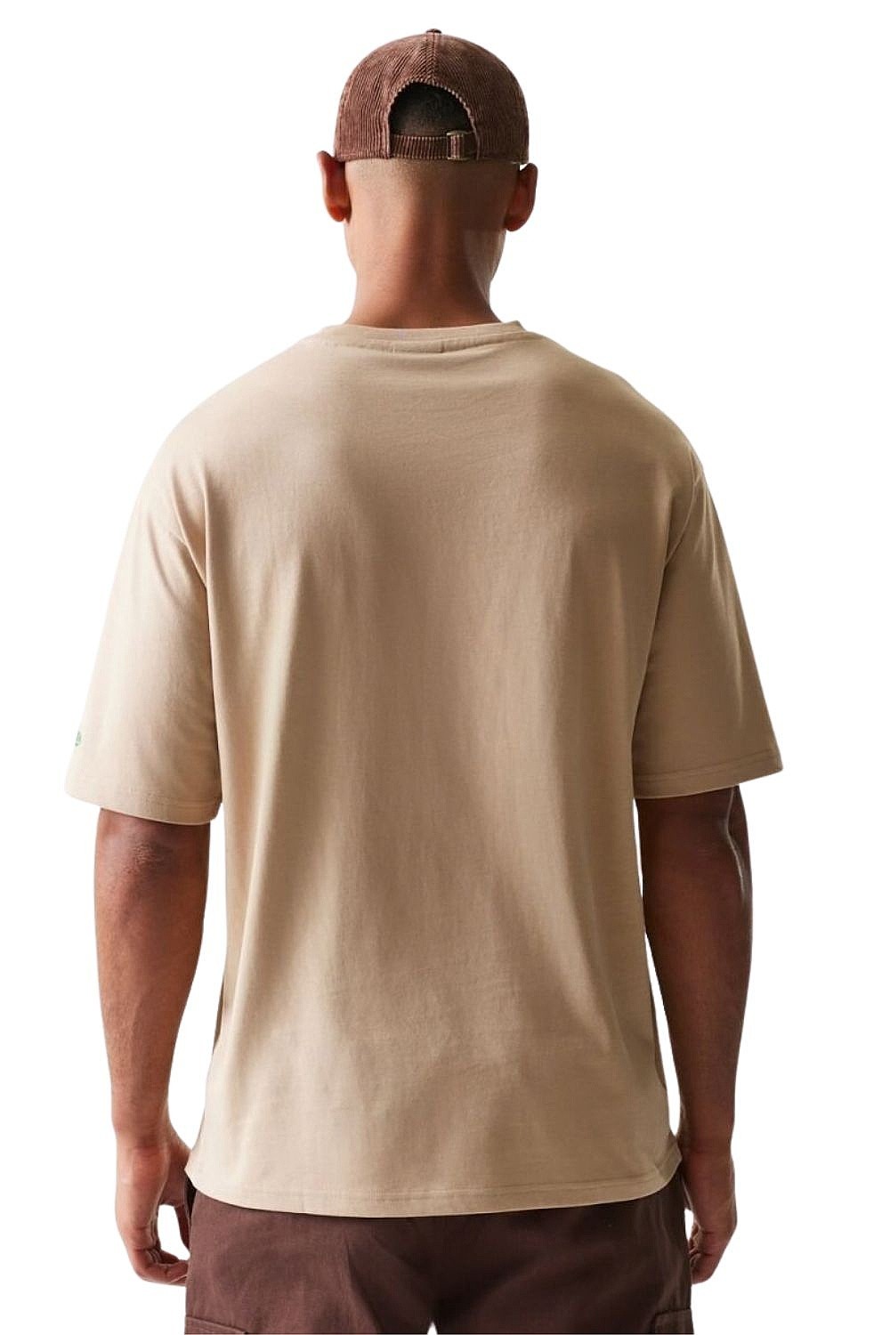 T-Shirt New Era Fruit Graphic Oversized - Camel