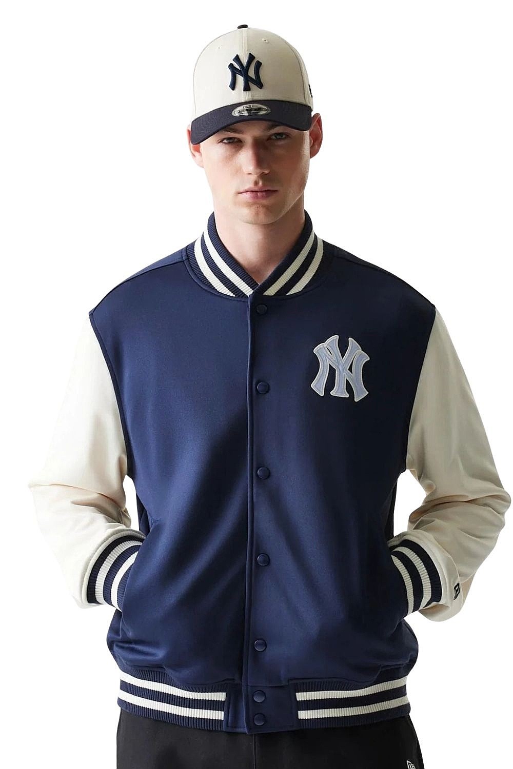 bunda New Era Bomber MLB New York Yankees - Night Shift Navy