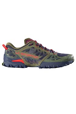 shoes La Sportiva Bushido III - Cypress/Mountain Red - men´s