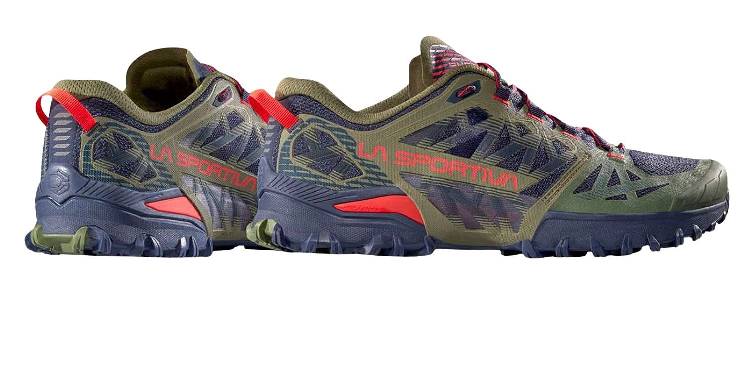 boty La Sportiva Bushido III - Cypress/Mountain Red