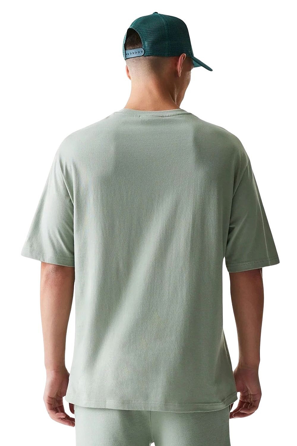 tričko New Era Midi League Ess. Oversized MLB Los Angeles Dodgers - Everest Green