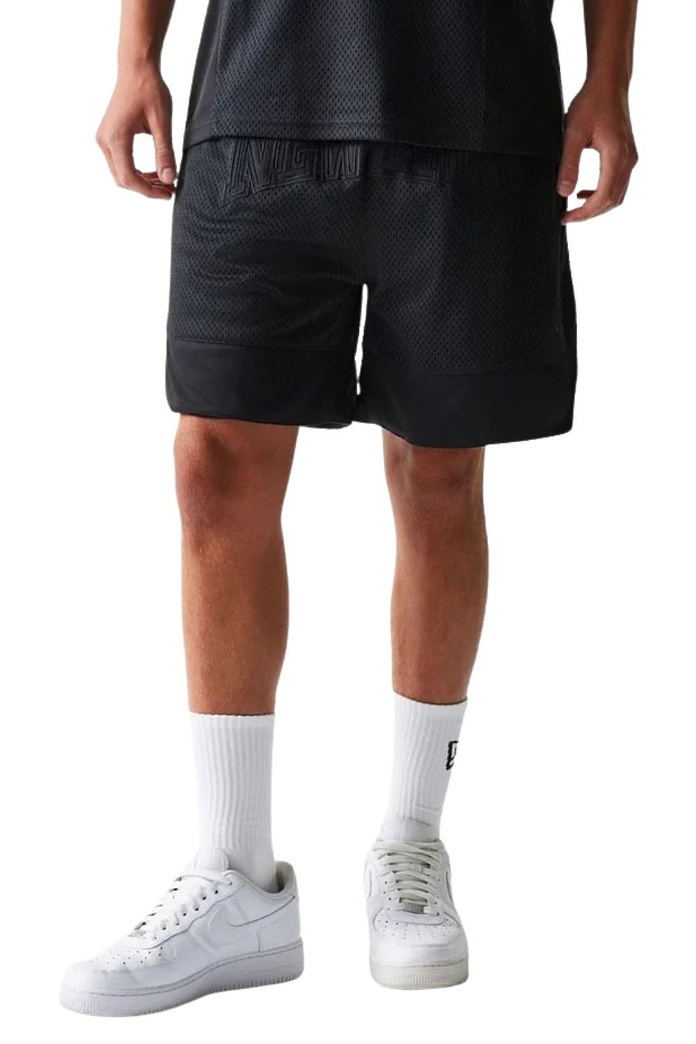 Shorts New Era Mesh Branded - Black - men´s