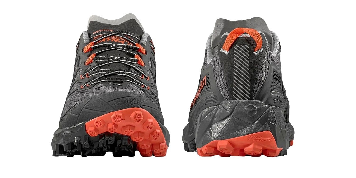 topánky La Sportiva Akyra II - Carbon/Cherry Tomato - men´s