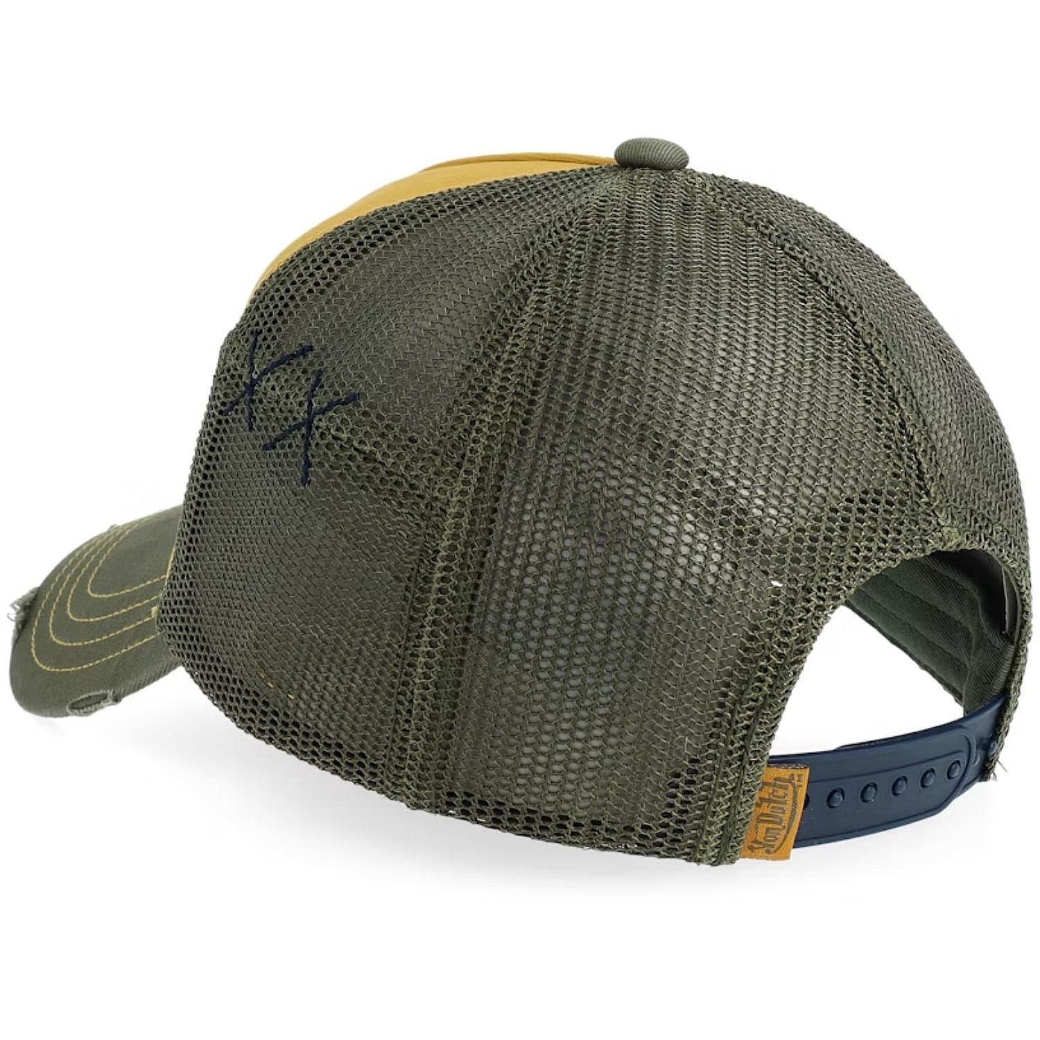 Kappe Von Dutch Used Trucker - Khaki/Apricot